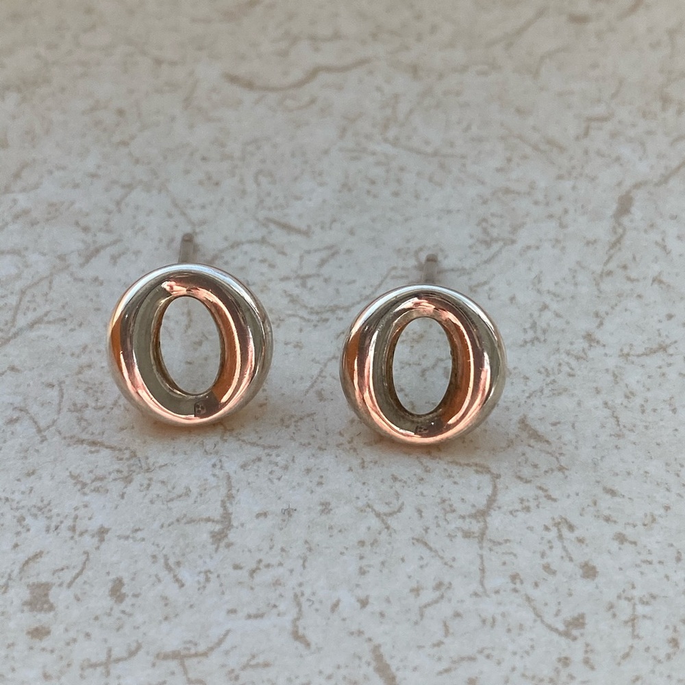 Tiffany & Co. Elsa Peretti circle earrings